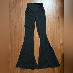 Offline by Aerie Black Flared Crossover Leggings